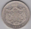 Romania Regalitate Carol I. 2 lei 1875, Argint