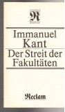 Der Streit der Fakultaten/ Immanuel Kant
