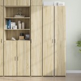 VidaXL Dulap &icirc;nalt, stejar sonoma, 30x42,5x185 cm, lemn prelucrat