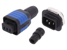 Conector Alimentare AC SCHURTER 4312.0006 Terminal Șurub Tată Mamă Lipire