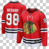 Chicago Blackhawks tricou de hochei Connor Bedard #98 Centennial Home Breakaway Jersey - S