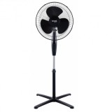 Ventilator cu picior 40cm cu 3 trepte de viteza 40W Negru Victronic SF1627