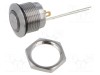 Comutator anti-vandalism DECA SwitchLab Inc. 2 poziții SPST 0,1A 48V IP67 LED roșu