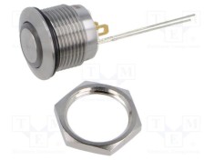 Comutator anti-vandalism DECA SwitchLab Inc. 2 poziții SPST 0,1A 48V IP67 LED roșu
