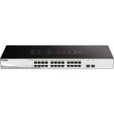 Switch 26-Port Gigabit Smart with 2 SFP ports, D-link