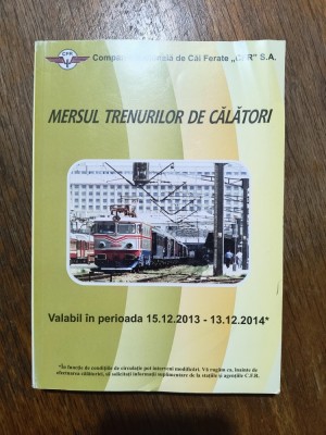 Mersul Trenurilor 2013 - 2014, CFR / R7P4S foto