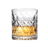 Pahar, pentru whiskey, Premium, 360 ml, transparent, din sticla, 9.2 x 7.8 x 8.5 cm - ergonomic si usor de manevrat