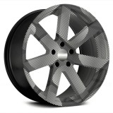 Folie colantare jante auto model fjt-22, set 4 bucati, &Atilde; 60 cm, print ecosolvent, autoadeziv, rezistenta uv si exterior