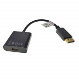 Cumpara ieftin Cablu Lanberg 40872, DisplayPort (DP) tata la HDMI mama, uni-directional, Full HD/60Hz