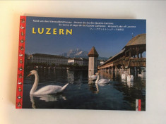 Album turistic Luzern Elvetia, cartonat, foto
