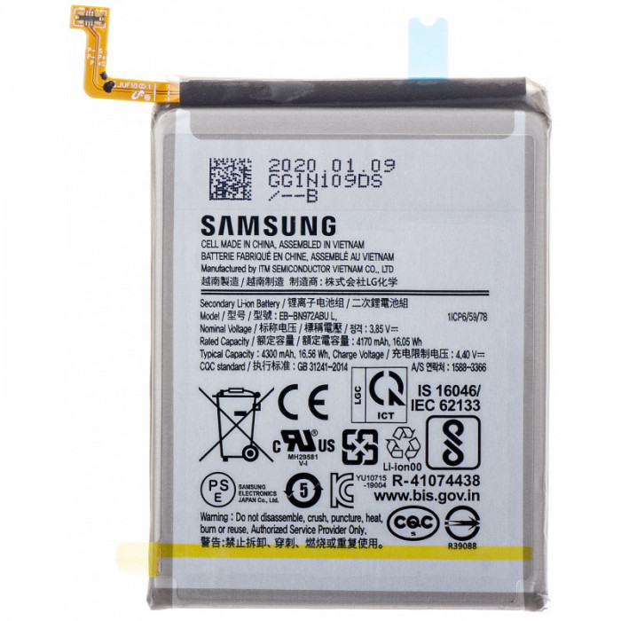 Acumulator Samsung Galaxy Note 10 Plus N975 / Samsung Galaxy Note 10 Plus 5G N976, EB-BN972AB