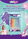 Set 6 carioci Strigo Magic Markers Lenka, culori schimbatoare