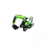 Cumpara ieftin Excavator electric pe baterie cu muzica si lumini LED C3 R-Sport - Verde