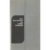 Mic dictionar al limbii romane