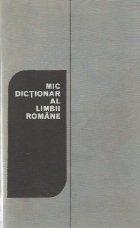 Mic dictionar al limbii romane foto