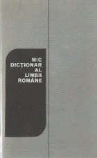 Mic dictionar al limbii romane