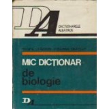 Mic dictionar de biologie
