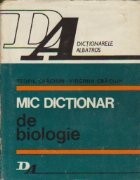 Mic dictionar de biologie foto