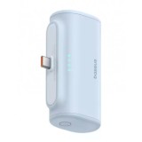 POWER BANK Baseus Compact, capacitate 5000mAh, 20W, 1 x USB Type-C, total 5V/2.4A, albastru, &quot;P10068306313-00&quot; (timbru verde 0.98 lei) - 6932172659523