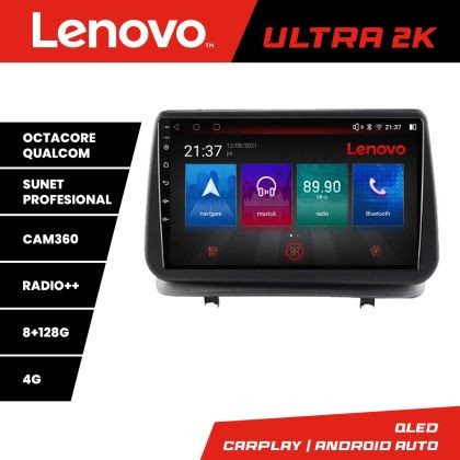 Navigatie Renault Clio 3 2005-2013 Octa Core Android Radio Bluetooth GPS WIFI/4G DSP 2K 8+128GB 360 Toslink CarStore Technology