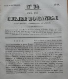 Curier romanesc, gazeta politica, comerciala si literara, nr. 74 din 1844