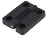 Balama Neagră din Tehnopolimer cu Blocare 65mm