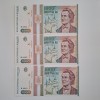 Trei bancnote consecutive 1000 lei 1993 UNC necirculate, perfecte