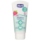 Cumpara ieftin Chicco Oral Care Toothpaste Pasta de dinti pentru copii. aroma Strawberry 12 m+ 50 ml