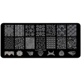 Matrita Metalica Stampila Unghii LUXORISE, Game Changer