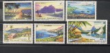 PC369 - Polinezia Franceza 1964 Peisaje insula, serie MNH, 6v, Nestampilat