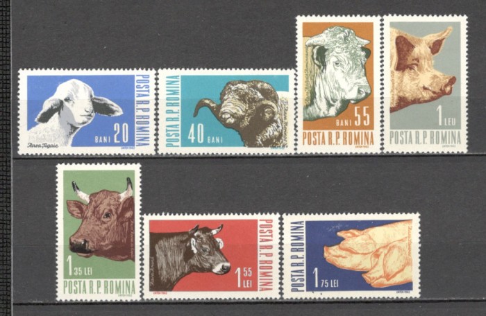 Romania.1962 Animale de casa XR.450
