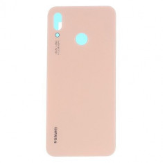 Capac Baterie Spate Cu Adeziv Sticker Huawei P20 Lite/Nova 3e Roz Auriu