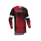Cumpara ieftin Bluza Motocross/Enduro Thor Sportmode Vanish negru / rosu