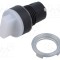 Comutator rotativ 22mm EAO Poz.i stabil alb IP65 proeminent