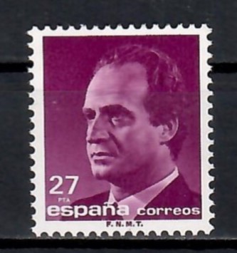 Spania 1992 - Regele Juan Carlos I - Noua valoare, MNH foto