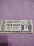 Bancnota Guyana 20 dolari ND(1996-2018) UNC