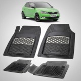 Covorase Skoda Fabia III Compatibile Hatchback 2014-2021 | Silver