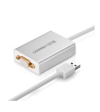 Adaptor extern multi-display USB 2.0 la VGA Premium de &icirc;naltă calitate, conector mama pentru proiector, cablu convertor