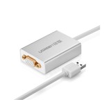 Adaptor extern multi-display USB 2.0 la VGA Premium de &icirc;naltă calitate, conector mama pentru proiector, cablu convertor