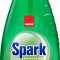 Detergent Lichid Pentru Degresarea Vaselor,1 Litru, Sano Spark - Cu Miros De Castravete Si Lamaie