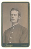 5519 - TIMISOARA, Man, Romania (10,5/6,5 cm) - old CDV Photocard