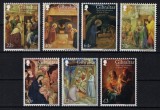 GIBRALTAR 2018 - Picturi, mari maestri, nasterea lui Iisus /serie completa MNH (Michel 18&euro;), Nestampilat