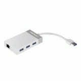 Adaptor USB 3.0 la Gigabit&#039;Hub USB - TRENDnet TU3-ETGH3 SafetyGuard Surveillance