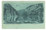 4410 - ORSOVA, Danube Kazan, Litho, Romania - old postcard - used - 1899