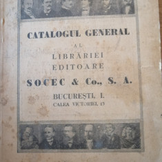 Catalogul general al librariei editoare Socec & Co.
