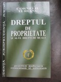 Dreptul de proprietate si alte drepturi reale