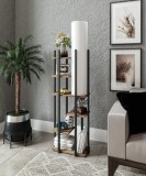 Cumpara ieftin Lampadar Vogue - SRC Negru/Alb Natural