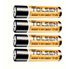 Baterii Super Alcaline AAA, LR03, set 4 bucati, 1.5 V, zero