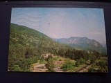 Carte postala caciulata-peisaj la cozia