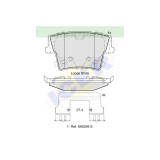 Set placute frana Icer 182069, parte montare : Punte Spate